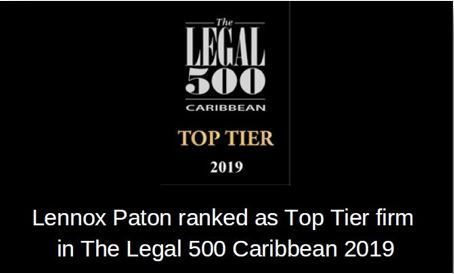 Lennox Paton ranked as Top Tier Firm in The Legal 500
