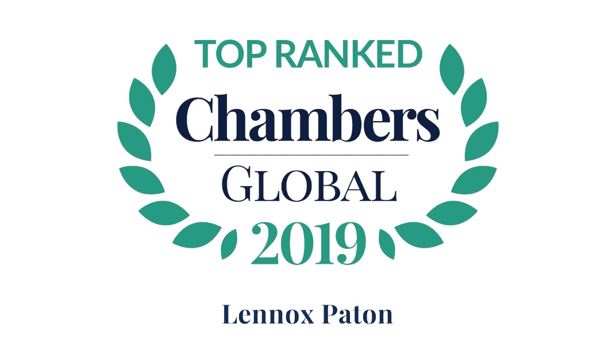Lennox Paton Ranked Top Law Firm
