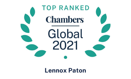 Lennox Paton ranked top law firm by Chambers Global