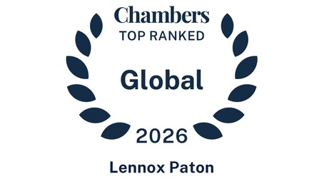 Lennox Paton ranks high in the Chambers Global Guide 2026